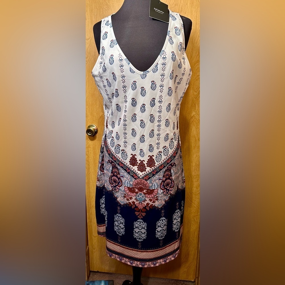 NWT Just Fashion Now size XXL a line sleeveless dress - Picture 2 of 10